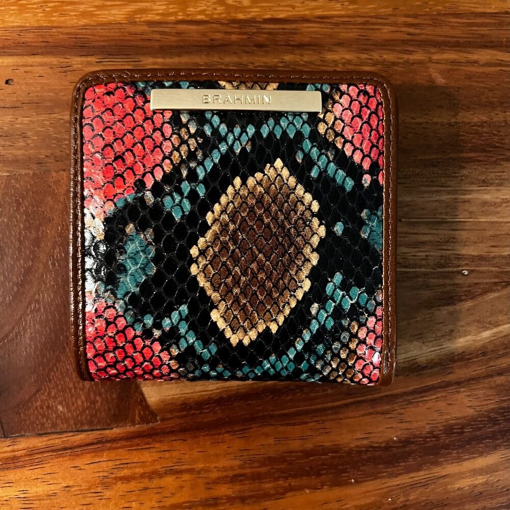 Brahmin Jane Wallet in Multi Caladesi